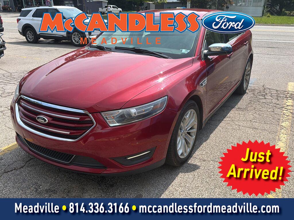 Ruby Red Metallic Tinted Clearcoat 2014 Ford Taurus Sedan Front-Wheel Drive 6-Speed Automatic