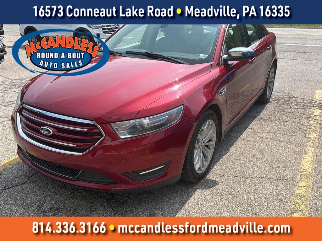 Ruby Red Metallic Tinted Clearcoat 2014 Ford Taurus Sedan Front-Wheel Drive 6-Speed Automatic