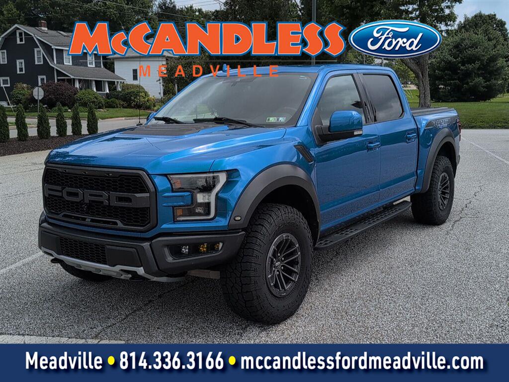 Velocity Blue 2019 Ford F-150 Pickup Truck Four-Wheel Drive Automatic