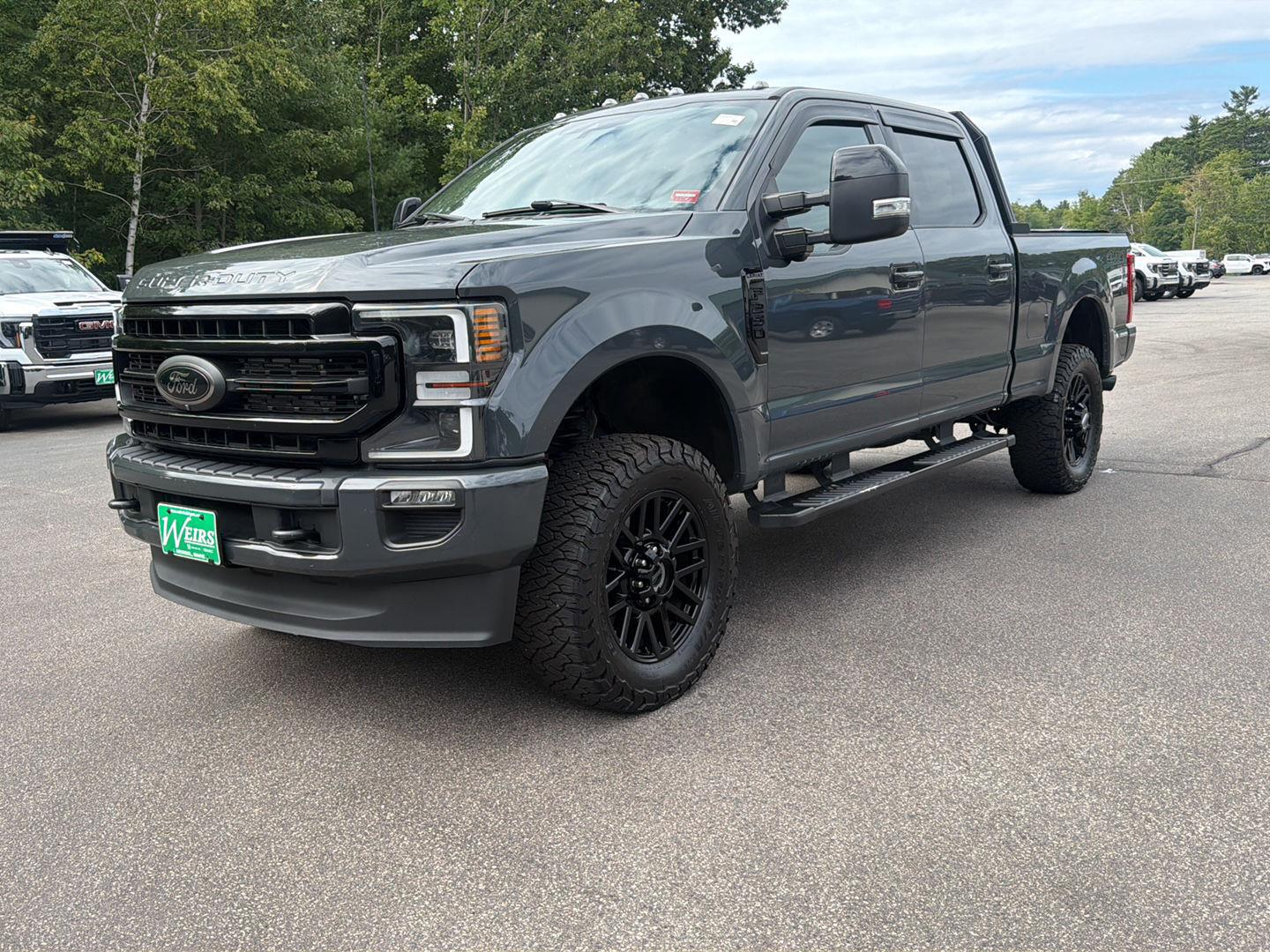 Lithium Gray 2021 Ford F-250 Super Duty Pickup Truck Four-Wheel Drive 6-Speed Automatic