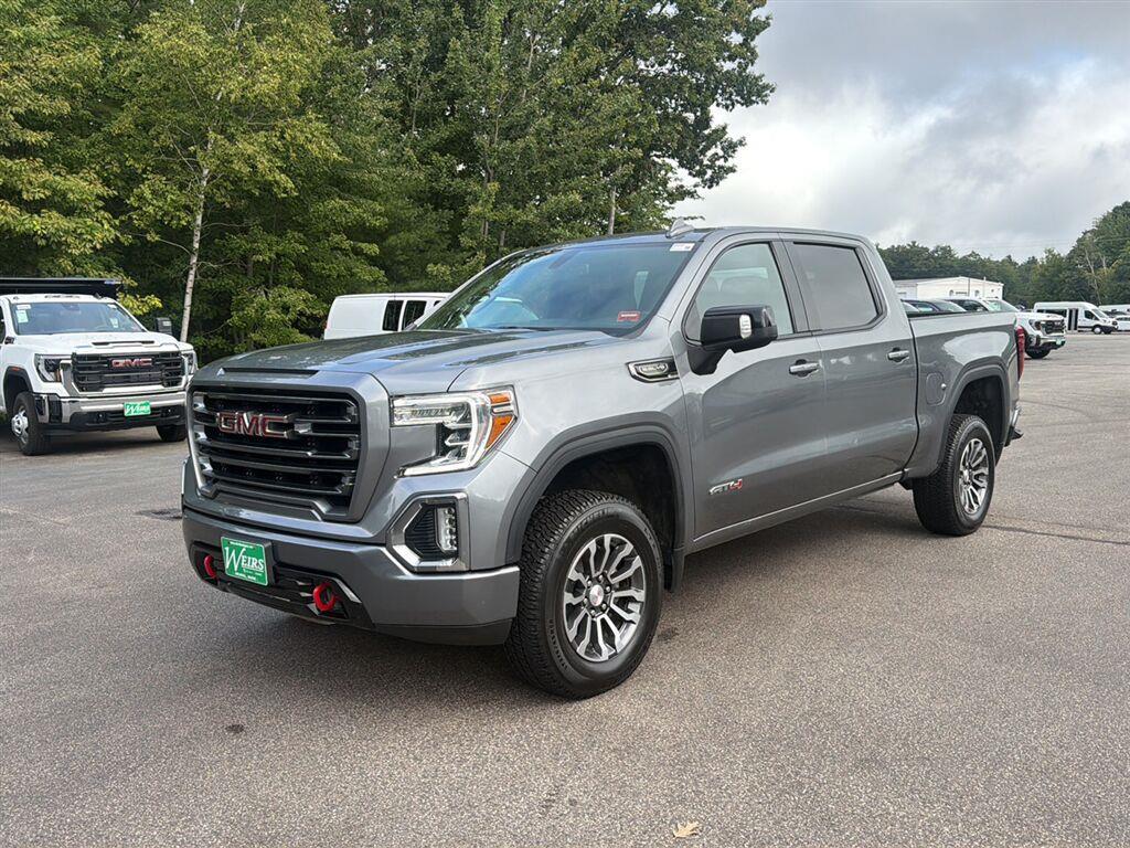 Gray (Satin Steel Metallic) 2021 GMC Sierra 1500 Pickup Truck Four-Wheel Drive Automatic
