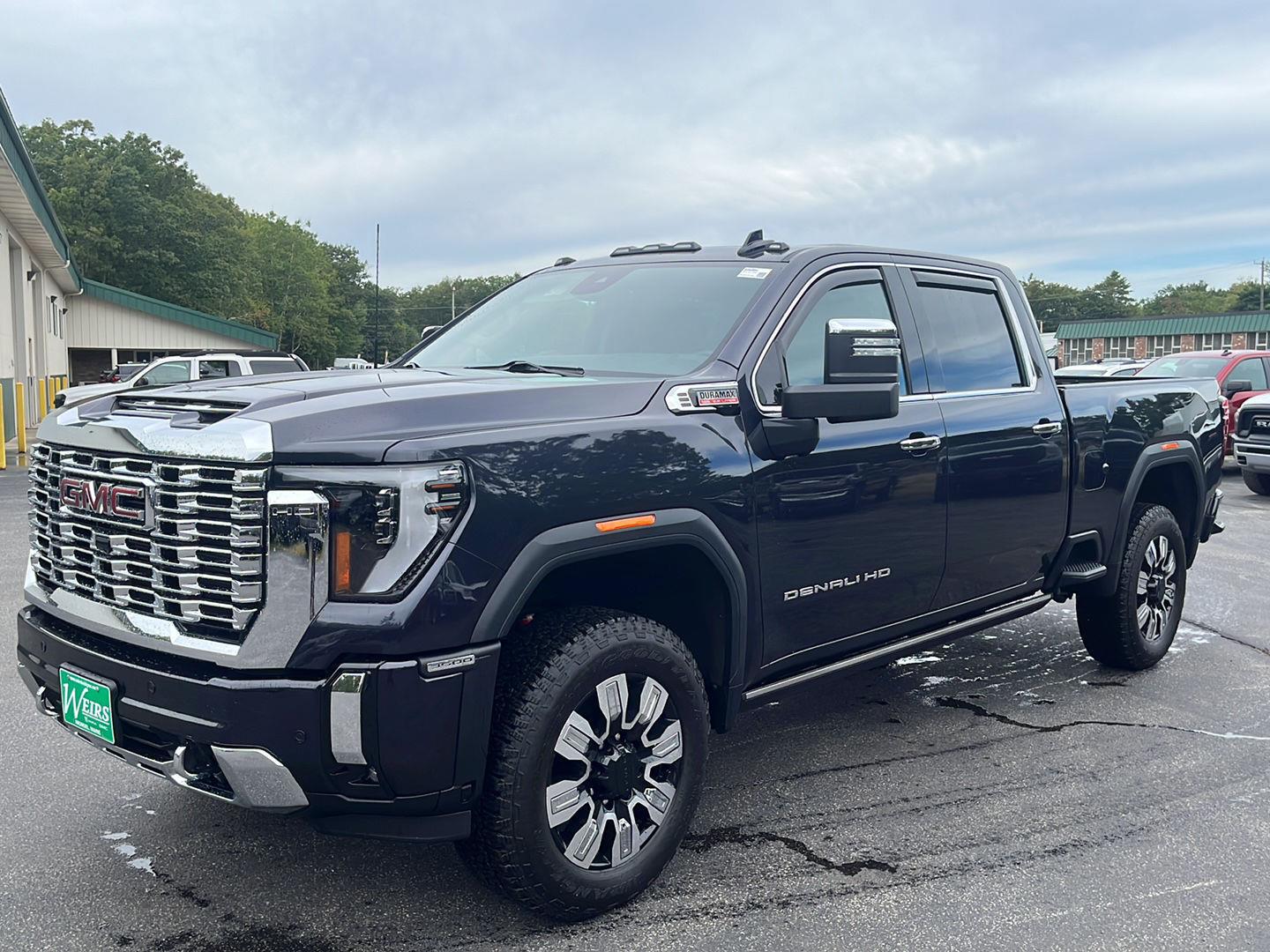 Titanium Rush Metallic 2024 GMC Sierra 3500HD Pickup Truck Four-Wheel Drive Automatic
