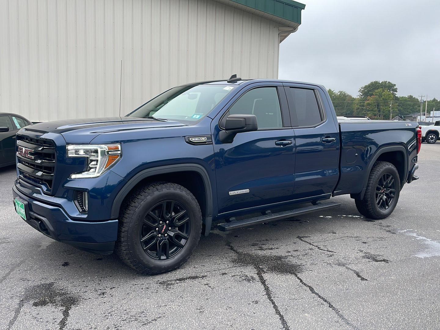 Pacific Blue Metallic 2022 GMC Sierra 1500 Limited Pickup Truck Four-Wheel Drive Automatic