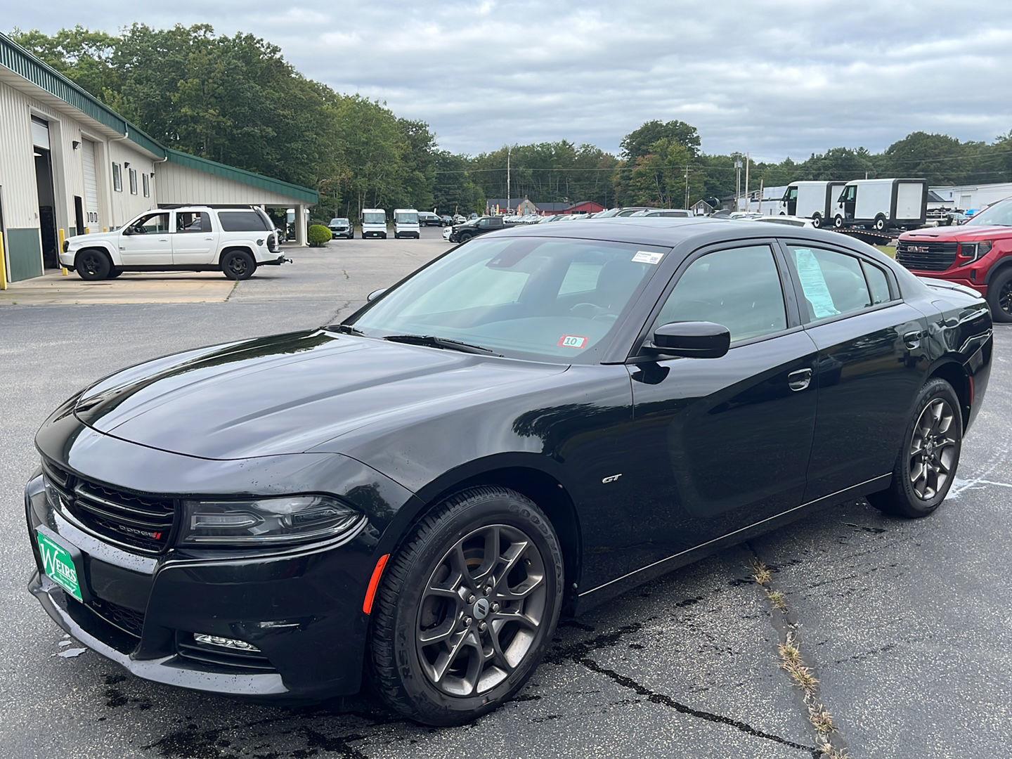 Pitch Black Clearcoat 2018 Dodge Charger Sedan All-Wheel Drive 8-Speed Automatic