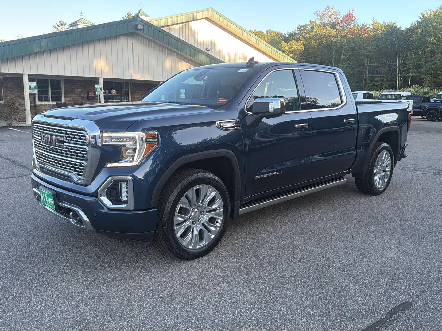Pacific Blue Metallic 2021 GMC Sierra 1500 Pickup Truck Four-Wheel Drive Automatic