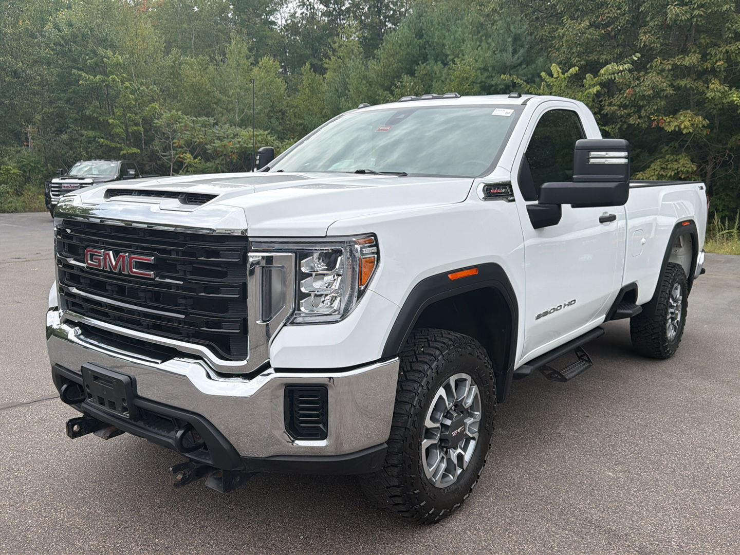 Summit White 2022 GMC Sierra 3500HD Pickup Truck Four-Wheel Drive 6-Speed Automatic