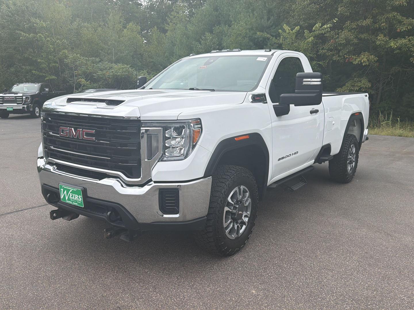 Summit White 2022 GMC Sierra 3500HD Pickup Truck Four-Wheel Drive 6-Speed Automatic