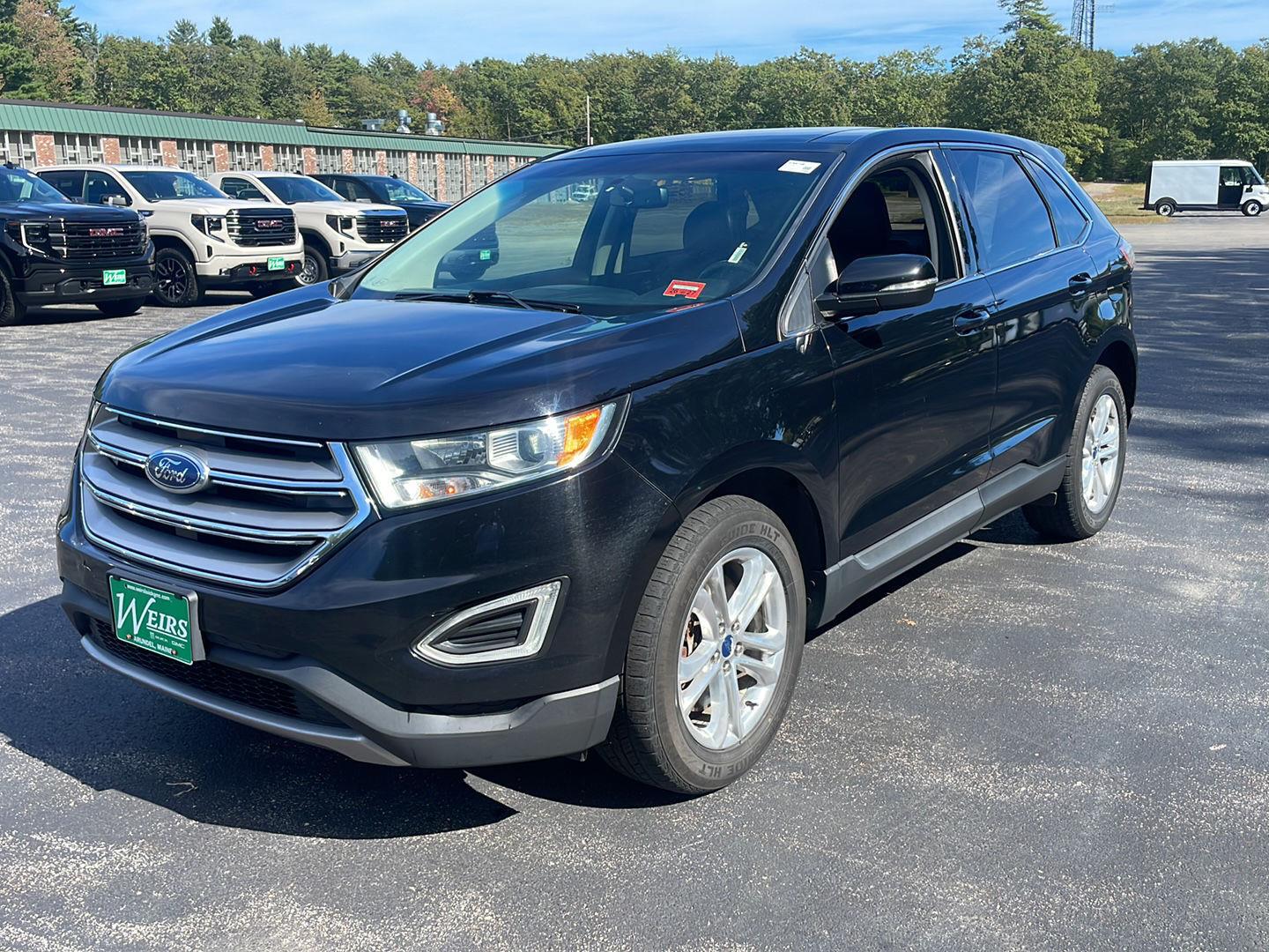 Shadow Black 2017 Ford Edge SUV / Crossover All-Wheel Drive 6-Speed Automatic