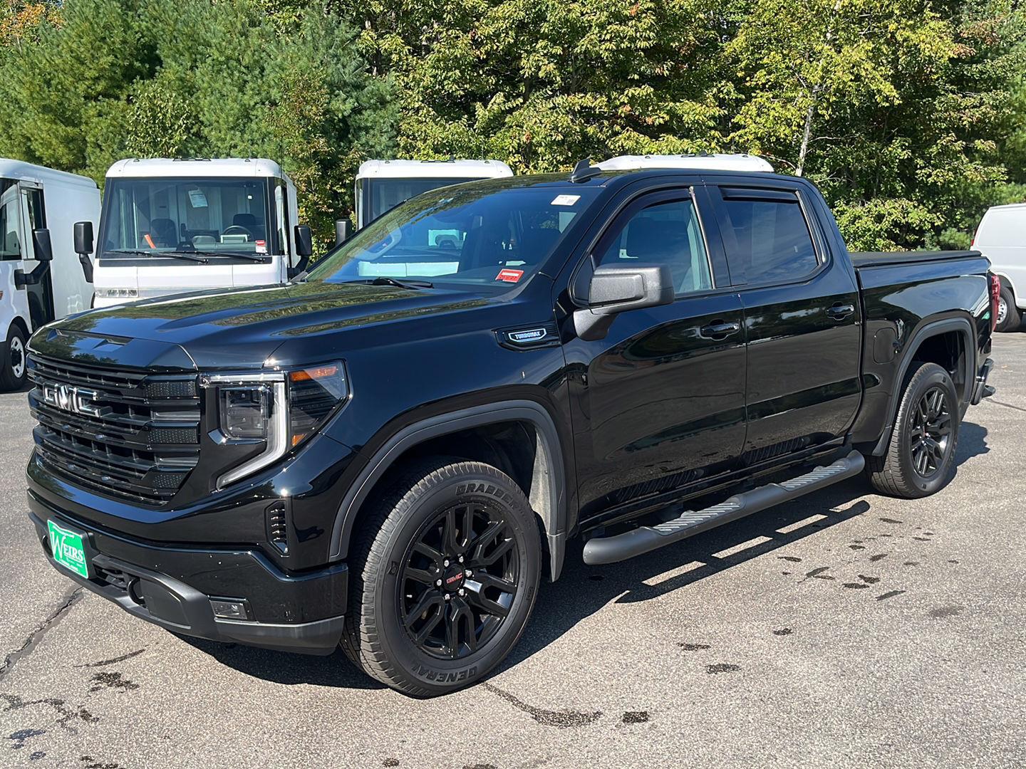 Onyx Black 2025 GMC Sierra 1500 Pickup Truck Four-Wheel Drive 8-Speed Automatic
