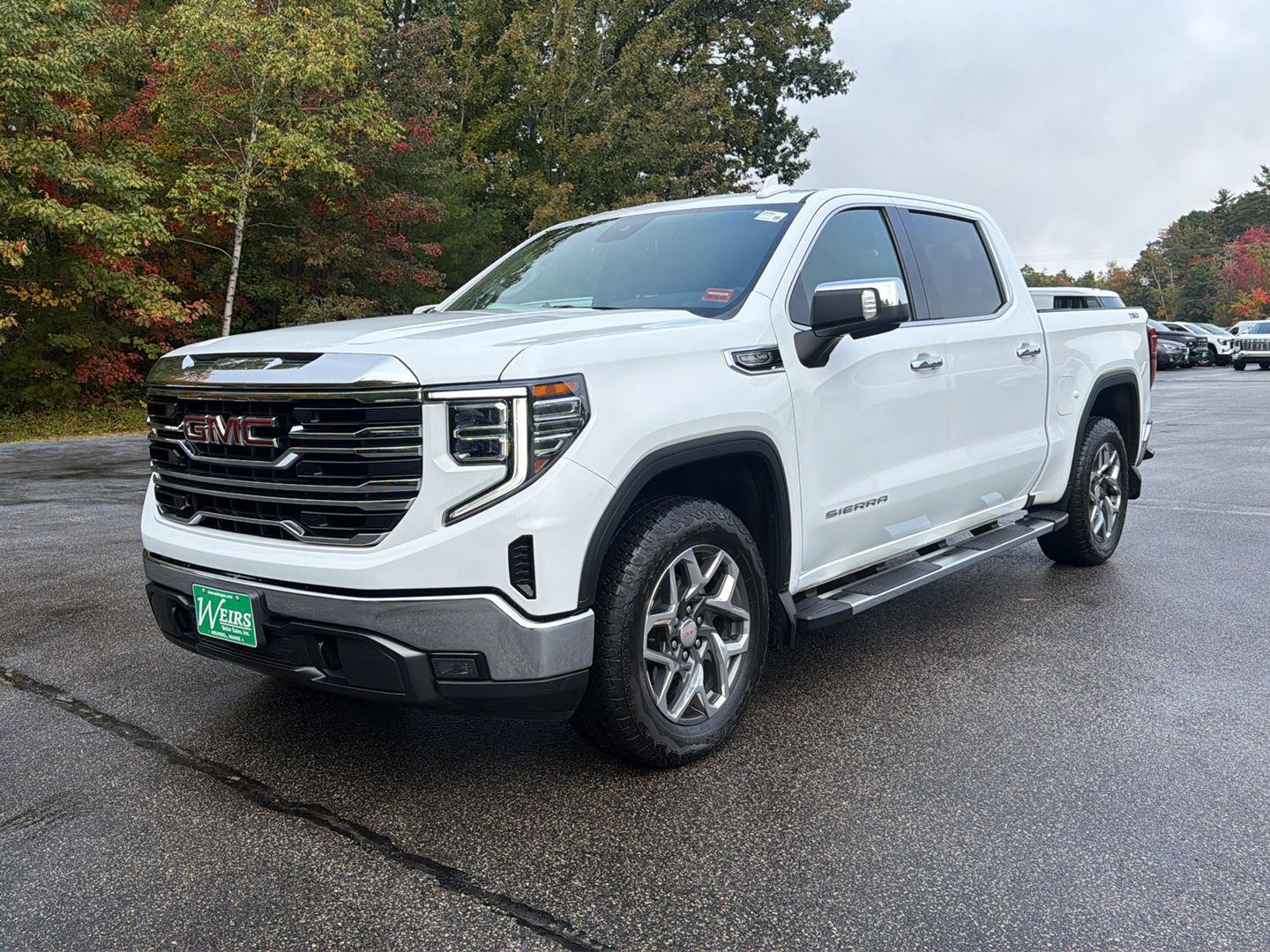 Summit White 2023 GMC Sierra 1500 Pickup Truck Four-Wheel Drive Automatic