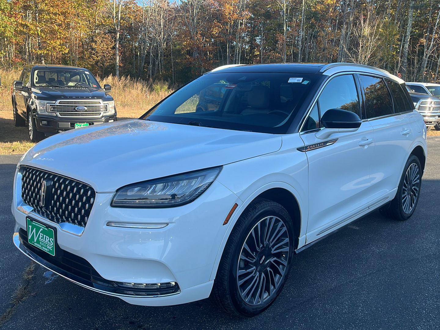 Pristine White 2020 Lincoln Corsair SUV / Crossover All-Wheel Drive 8-Speed Automatic