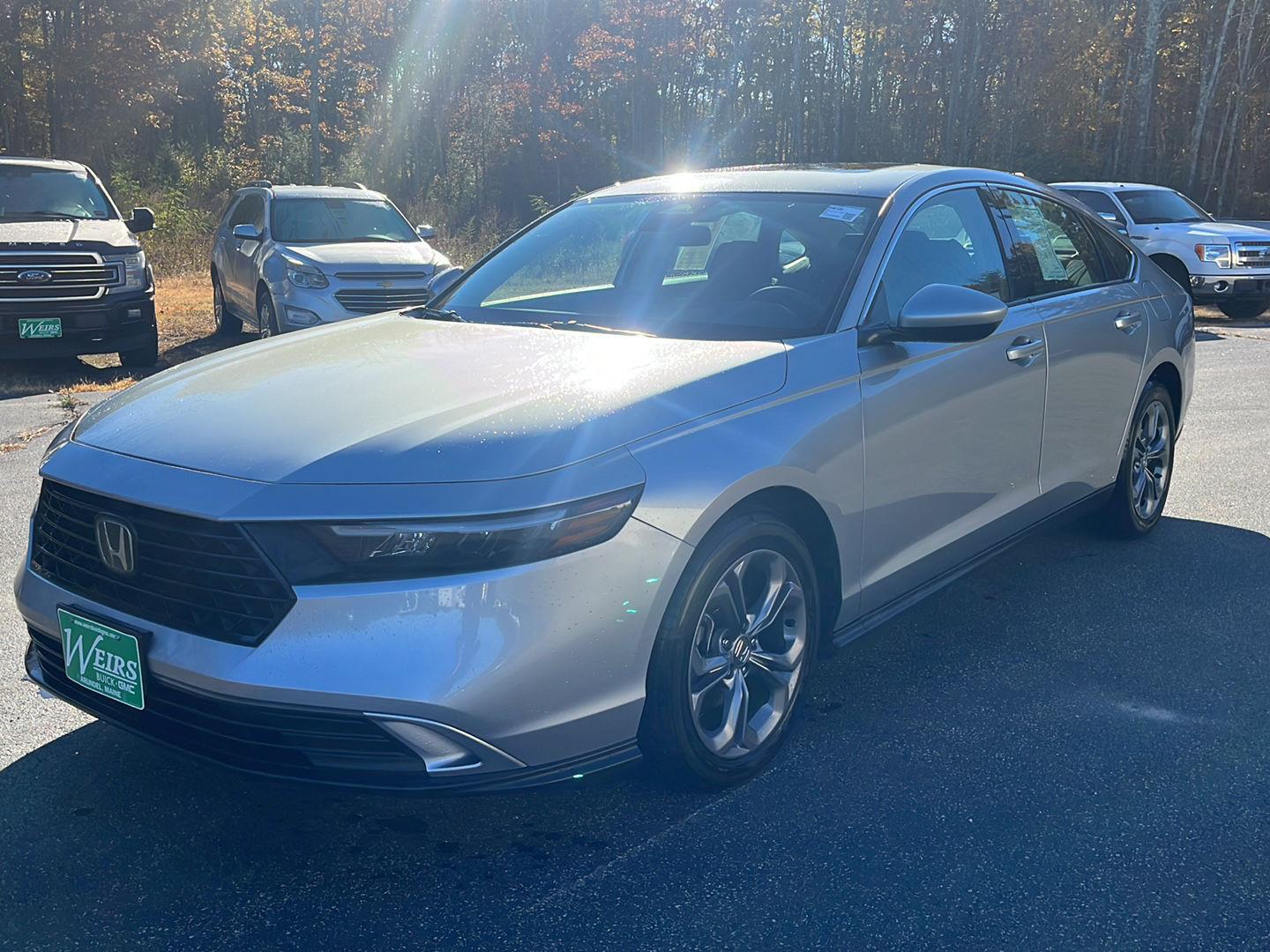 Solar Silver Metallic 2024 Honda Accord Sedan Front-Wheel Drive Continuously Variable Transmission