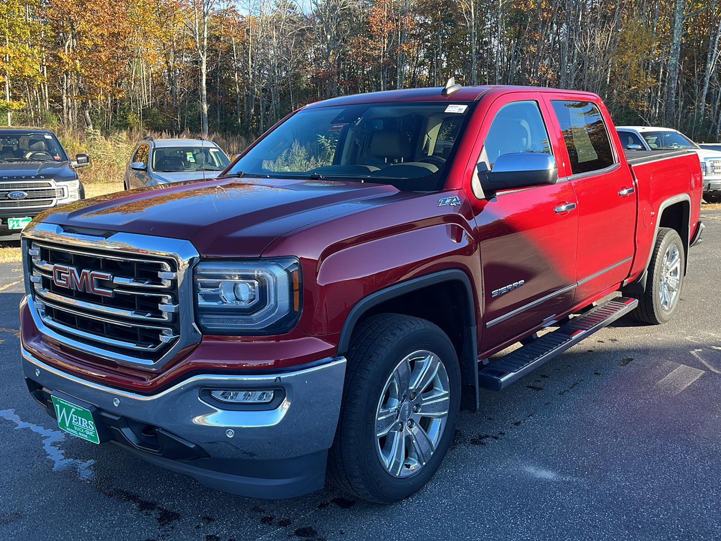 Red Quartz Tintcoat 2018 GMC Sierra 1500 Pickup Truck Four-Wheel Drive 8-Speed Automatic