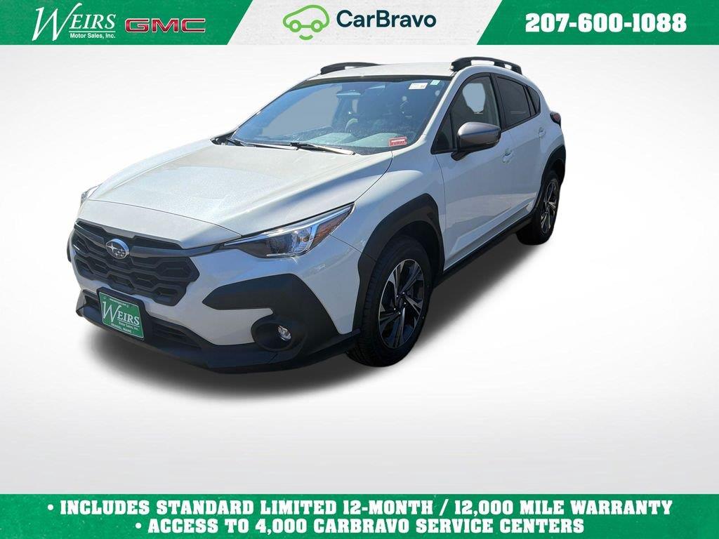 Crystal White Pearl 2024 Subaru Crosstrek SUV / Crossover All-Wheel Drive Continuously Variable Transmission