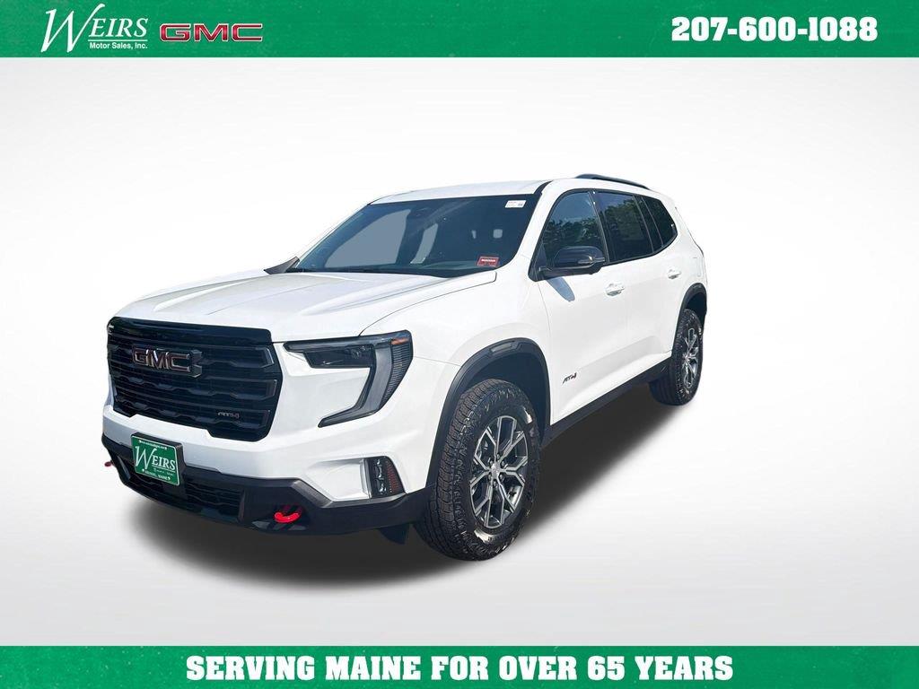 SUMMIT WHITE 2026 GMC Acadia SUV / Crossover Four-Wheel Drive 8-Speed Automatic