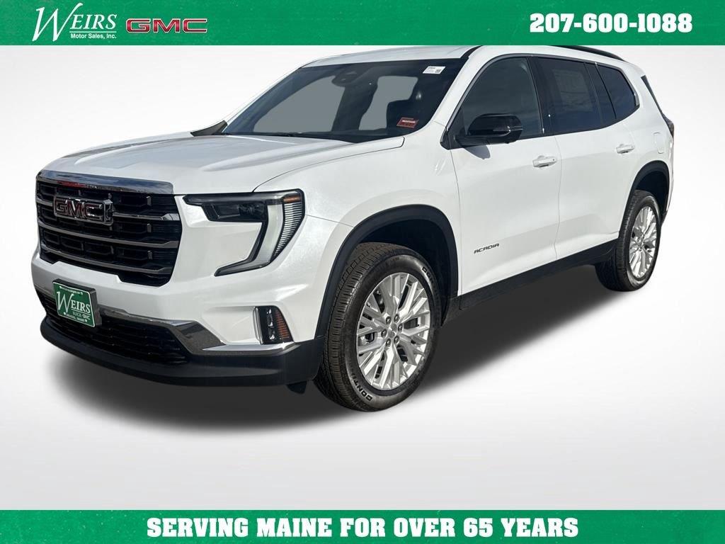 Glacier White Tricoat 2026 GMC Acadia SUV / Crossover Four-Wheel Drive 8-Speed Automatic