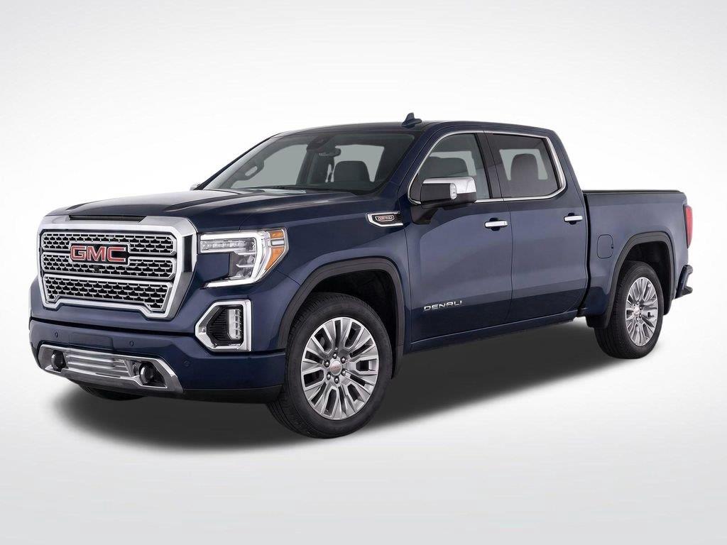 Pacific Blue Metallic 2021 GMC Sierra 1500 Pickup Truck Four-Wheel Drive Automatic