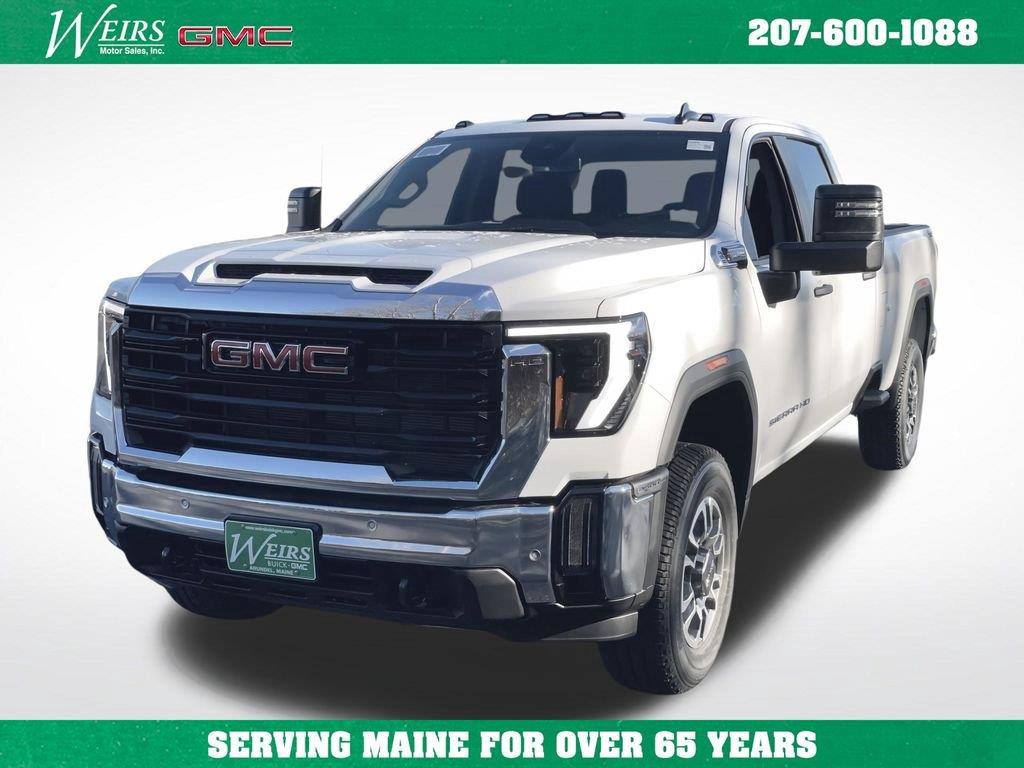 Summit White 2026 GMC Sierra 3500HD Pickup Truck Four-Wheel Drive Automatic