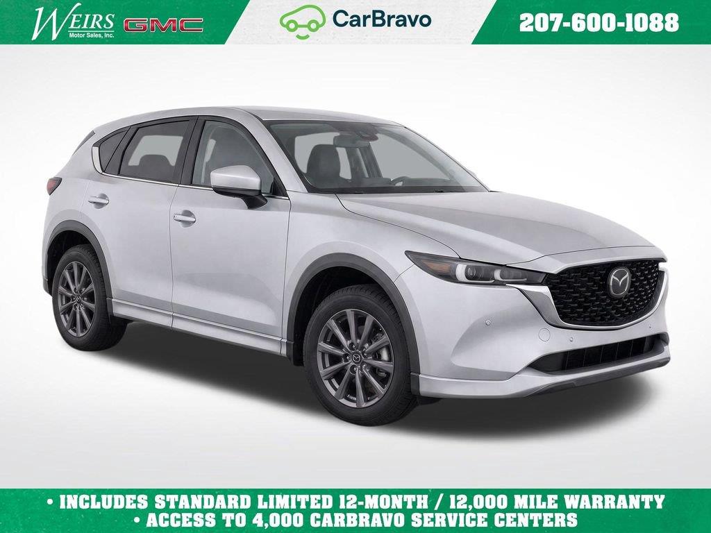 Gray (Platinum Quartz Metallic) 2024 Mazda CX-5 SUV / Crossover All-Wheel Drive Automatic