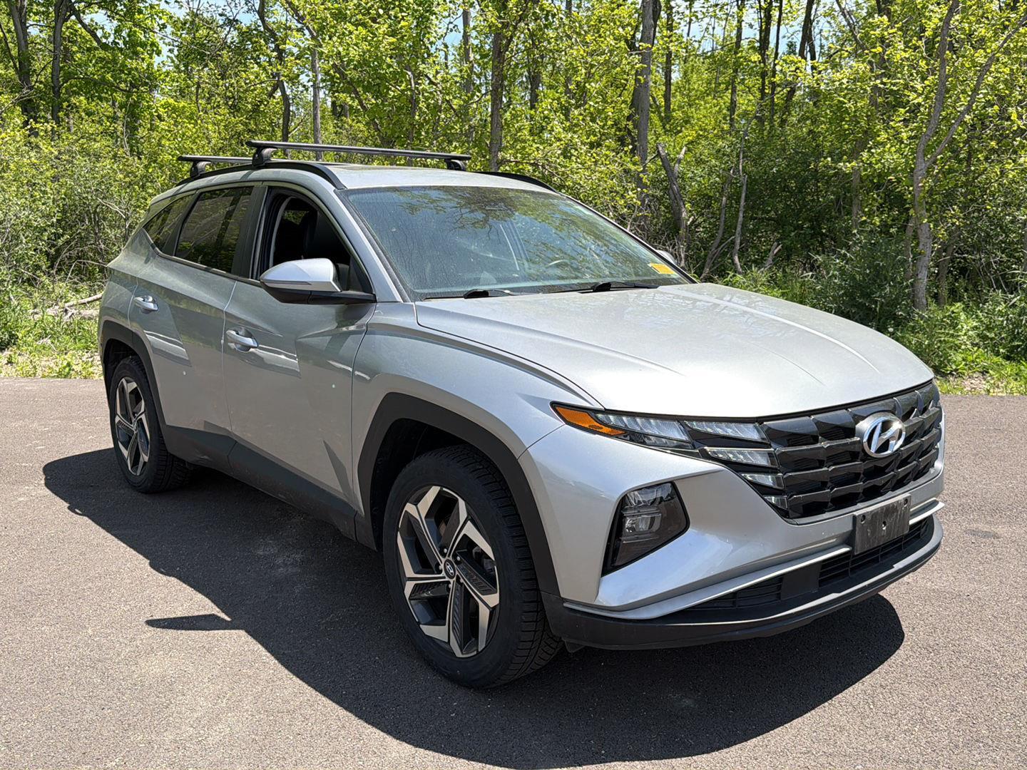 Used 2023 Shimmering Silver Hyundai SEL image 8