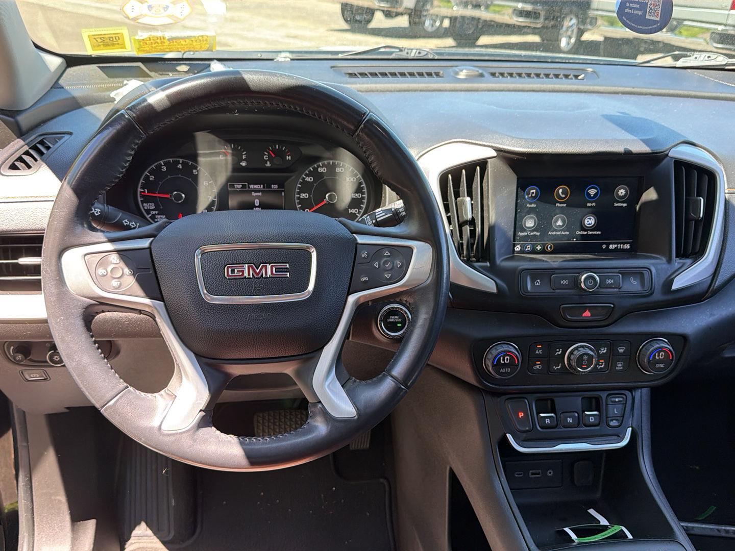 Used 2018 Ebony Twilight Metallic GMC SLE image 3