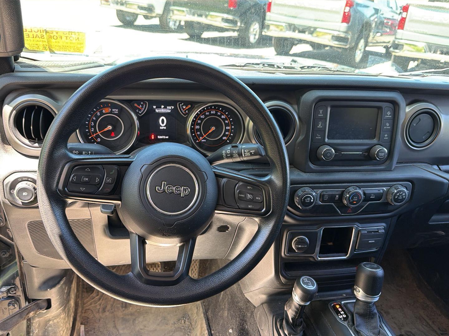 Used 2021 Black Clearcoat Jeep Willys Sport image 2