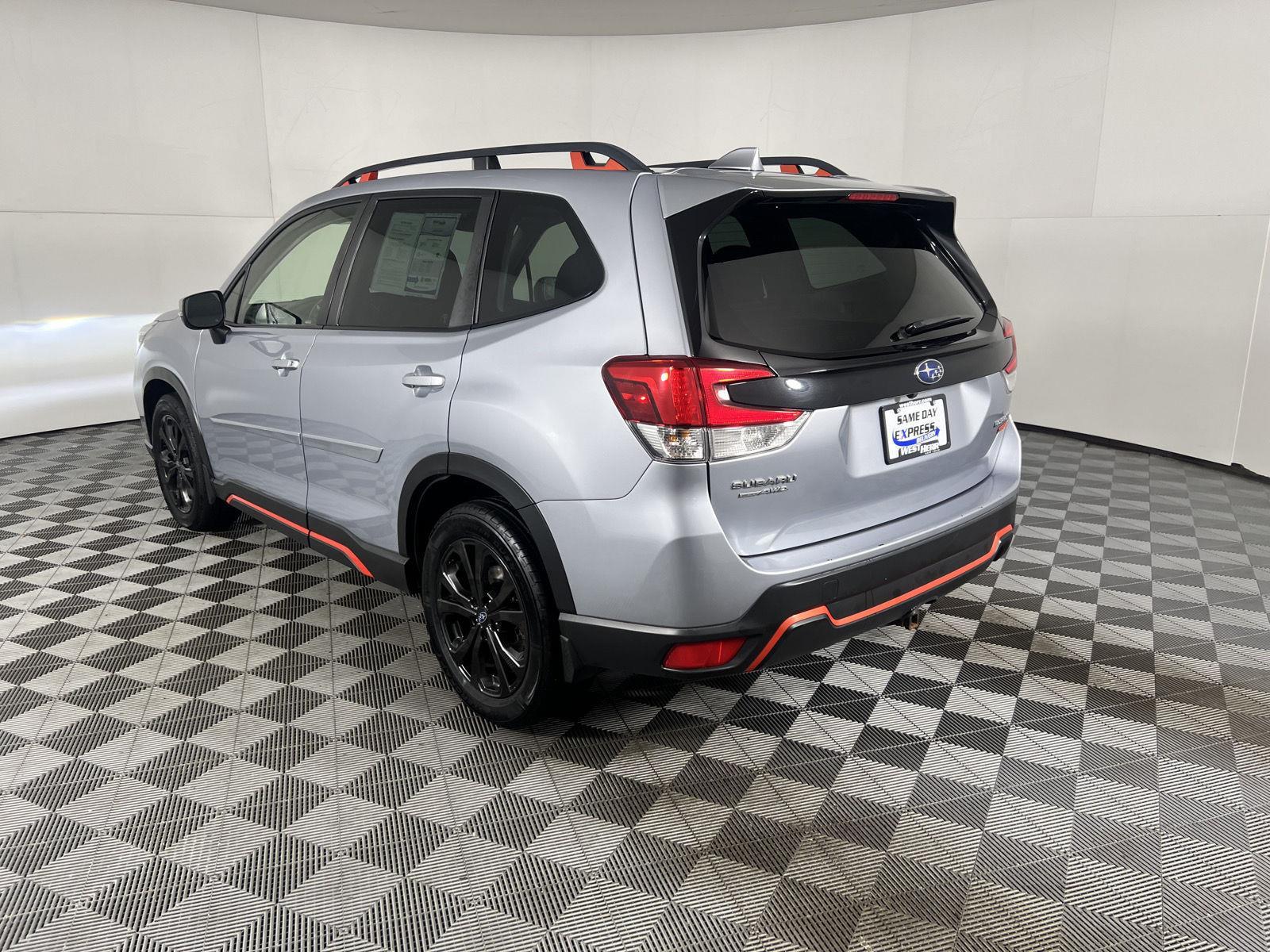 Used 2021 Ice Silver Metallic Subaru Sport image 6