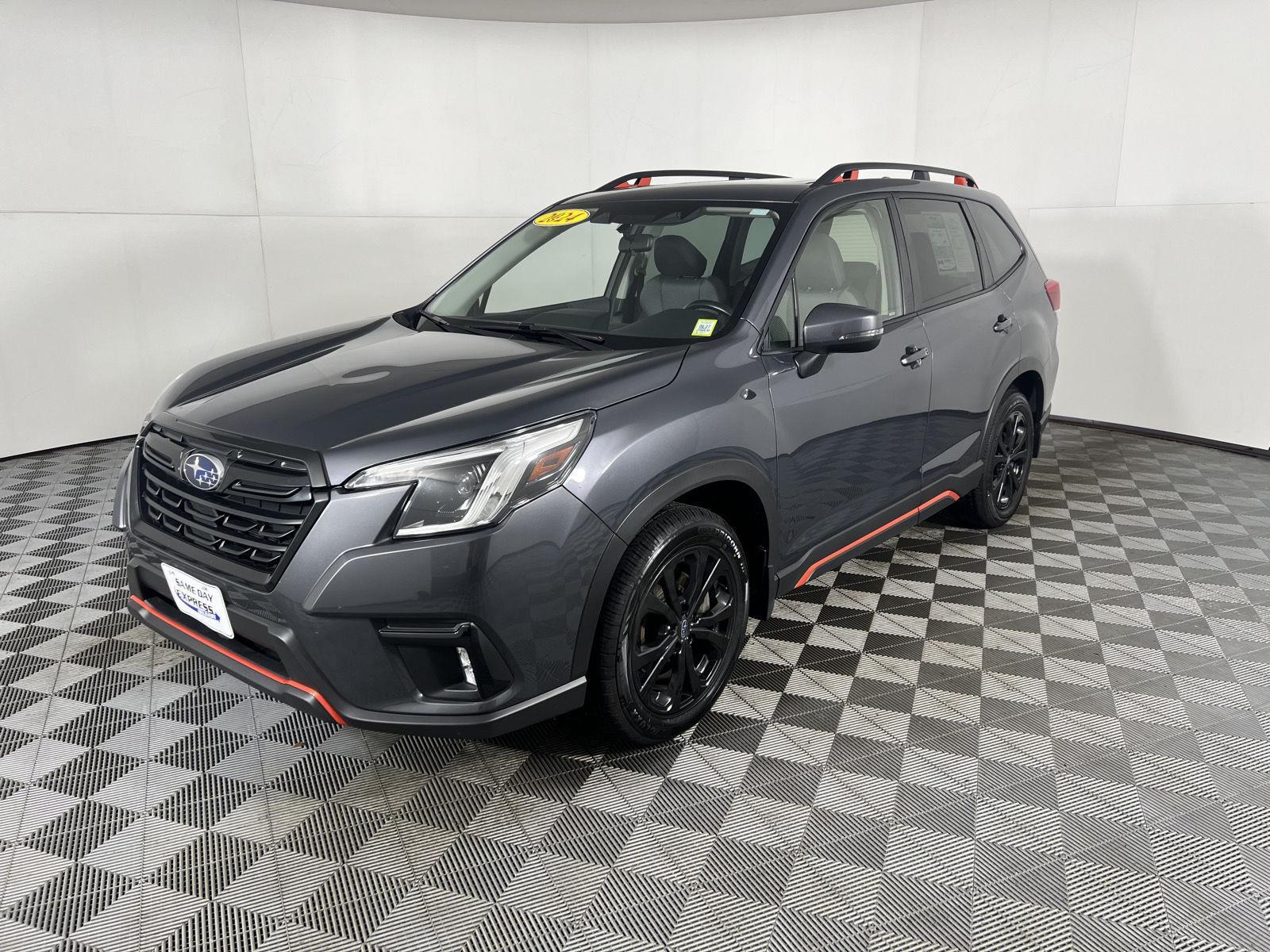 Used 2024 Magnetite Gray Metallic Subaru Sport image 18