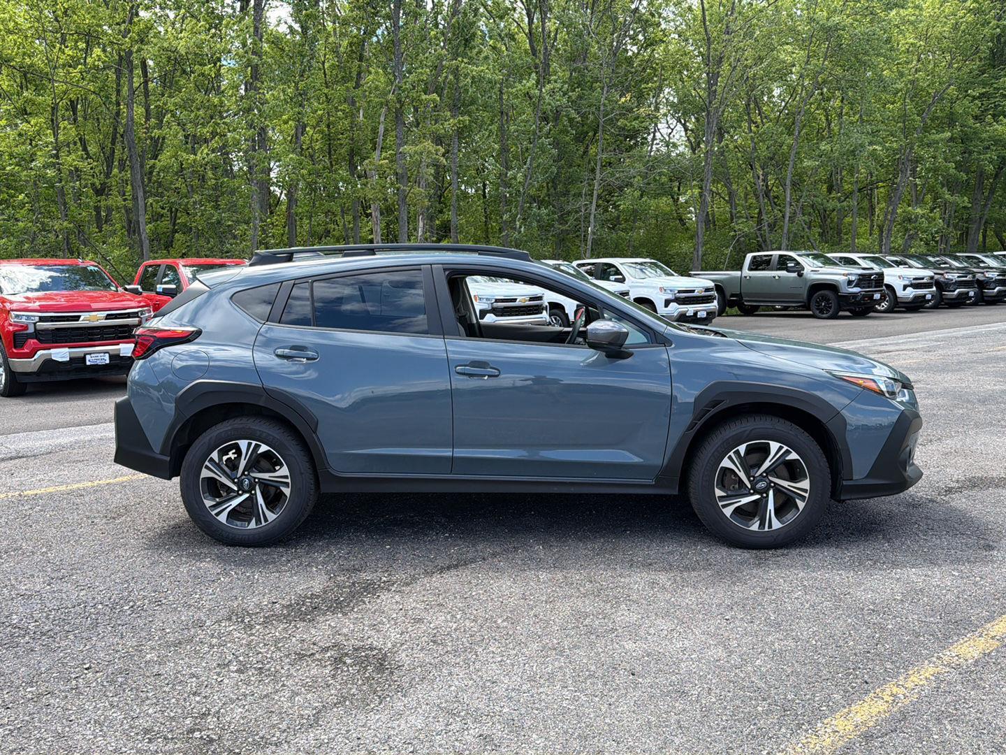 Certified Used 2024 Offshore Blue Metallic Subaru Premium image 8