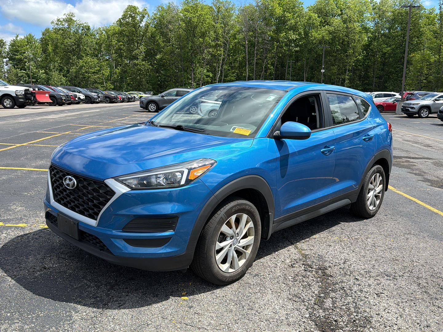 Used 2020 Aqua Blue Hyundai SE image 15