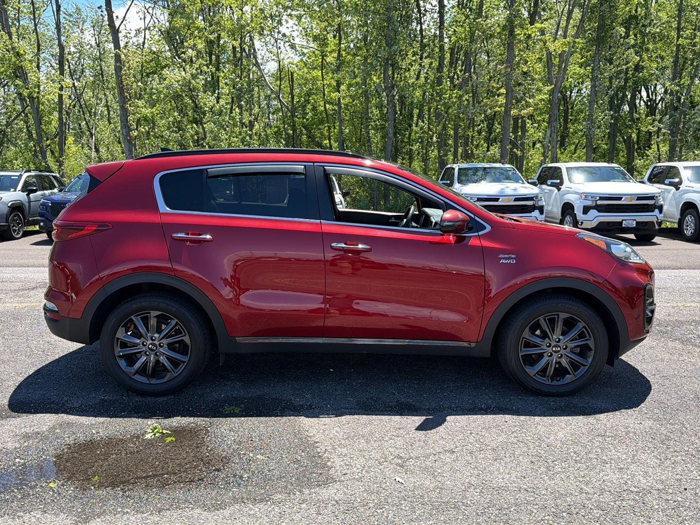 Used 2020 Hyper Red Kia S image 7