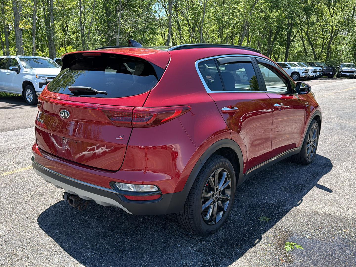 Used 2020 Hyper Red Kia S image 8