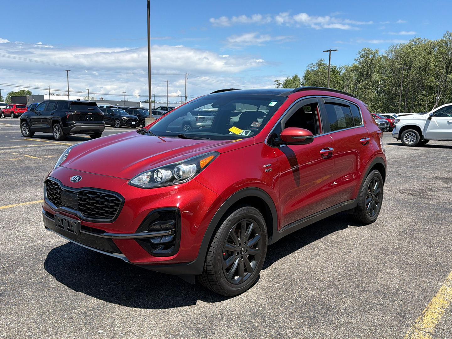 Used 2020 Hyper Red Kia S image 12