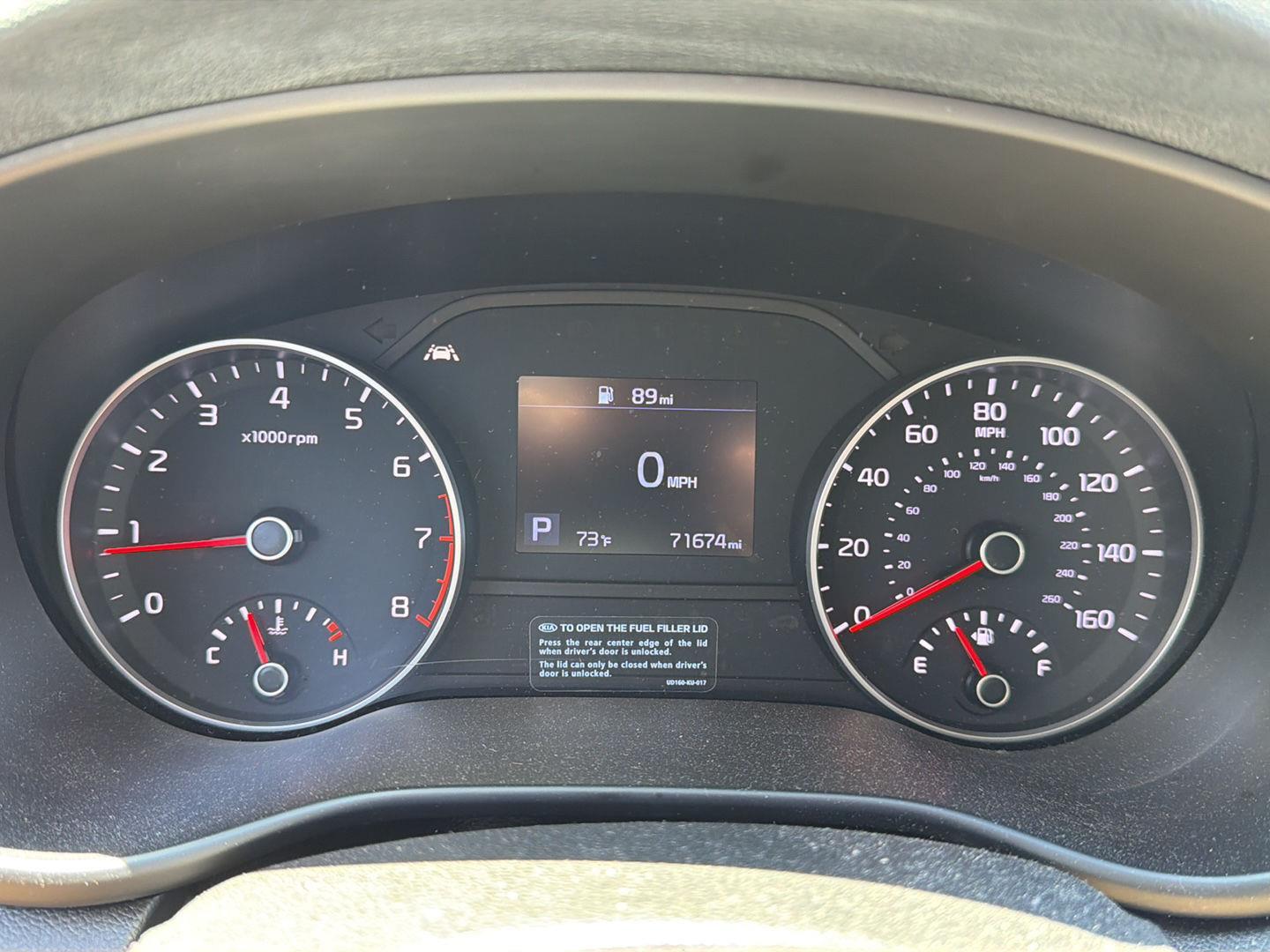Used 2020 Hyper Red Kia S image 16