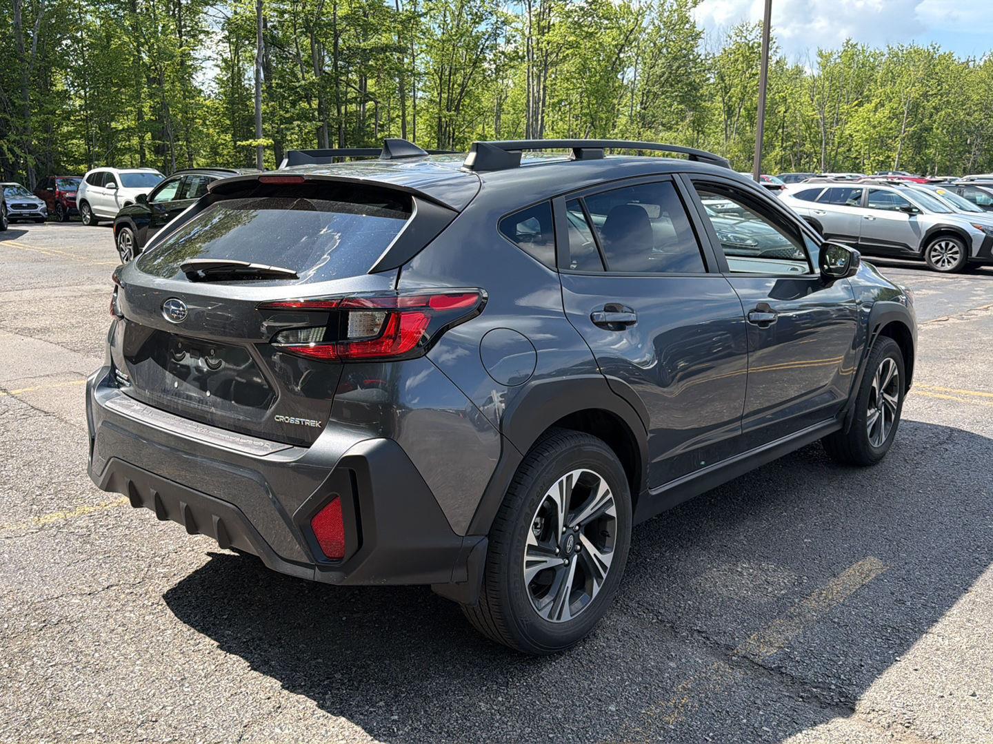 Used 2024 Magnetite Gray Metallic Subaru Premium image 8