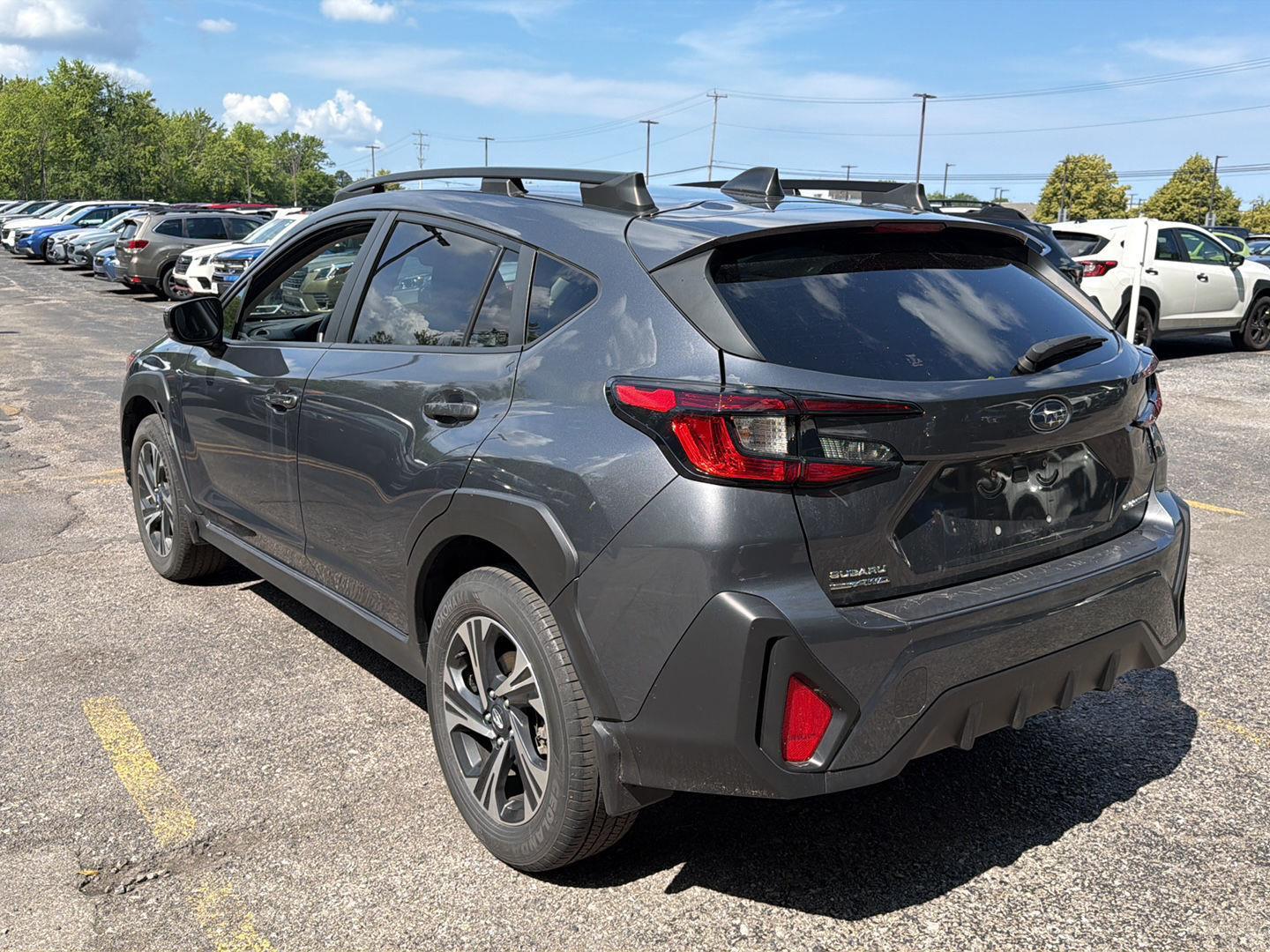 Used 2024 Magnetite Gray Metallic Subaru Premium image 10