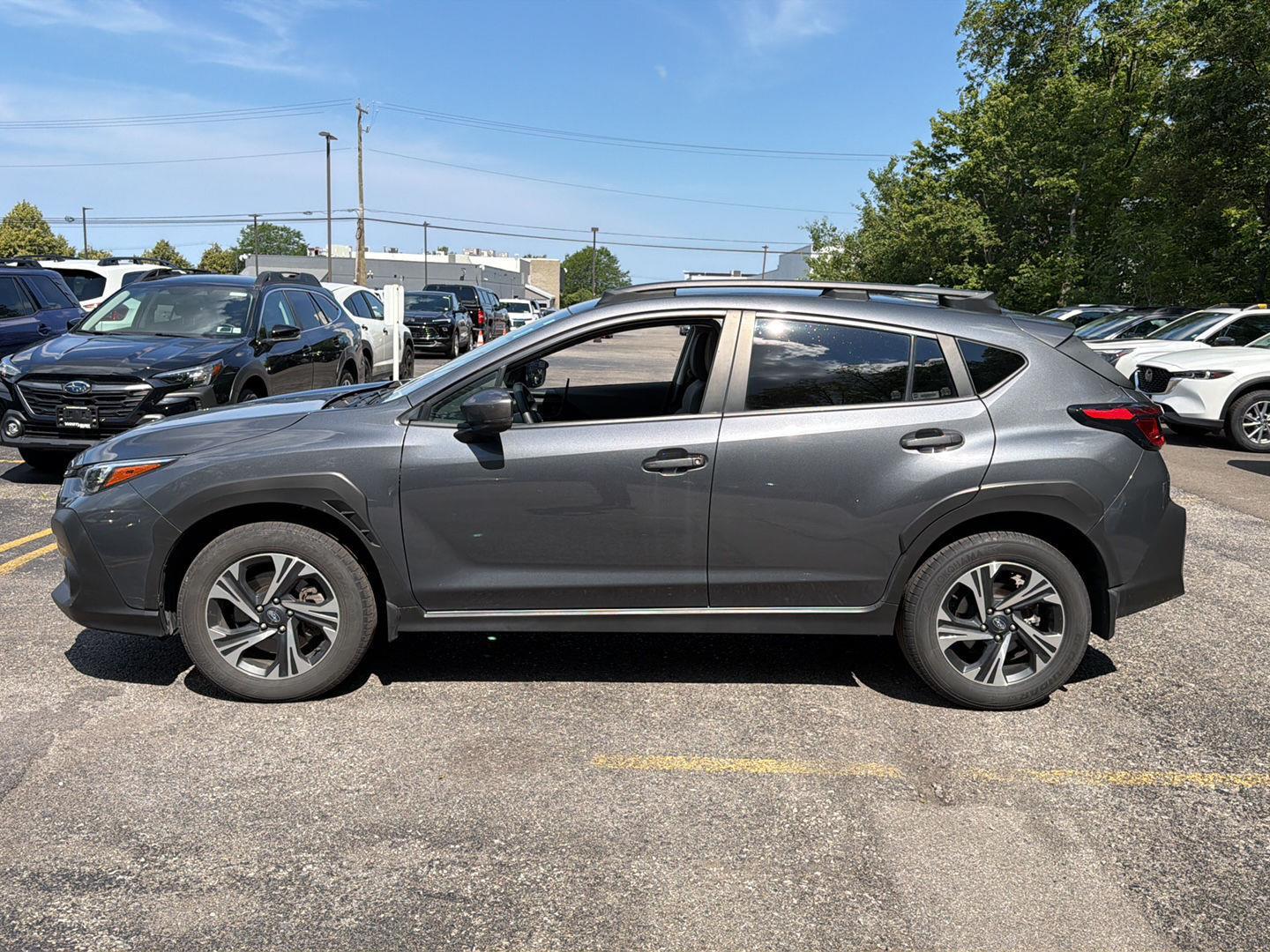 Used 2024 Magnetite Gray Metallic Subaru Premium image 11