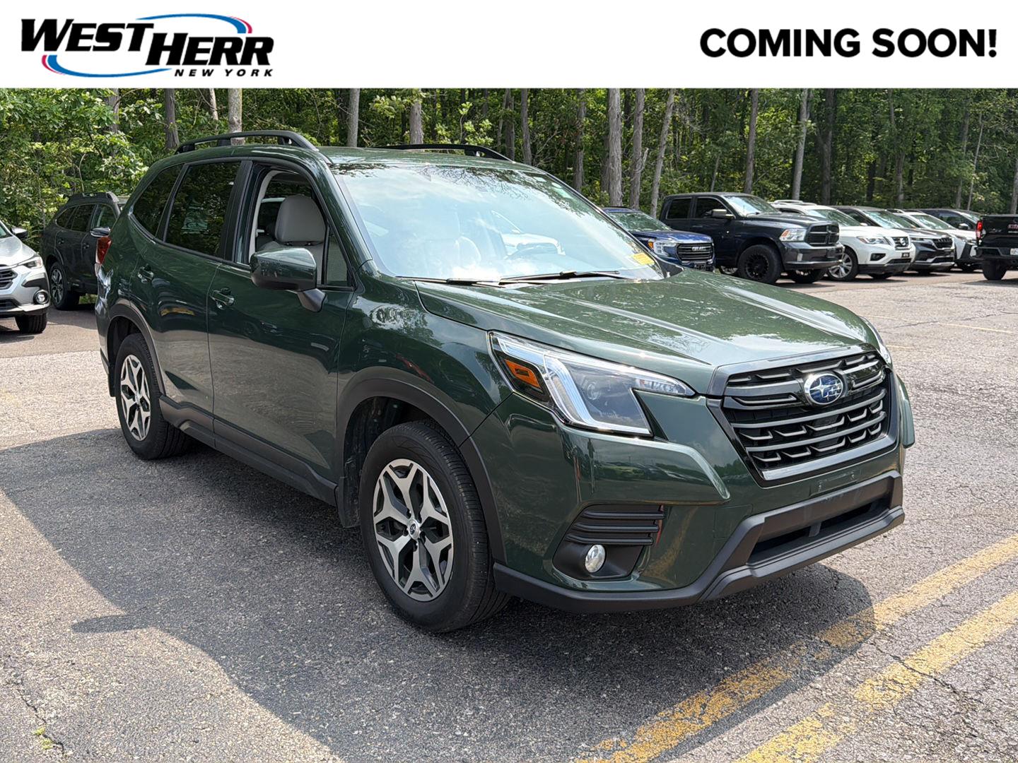 Cascade Green Silica 2023 Subaru Forester SUV / Crossover All-Wheel Drive Continuously Variable Transmission