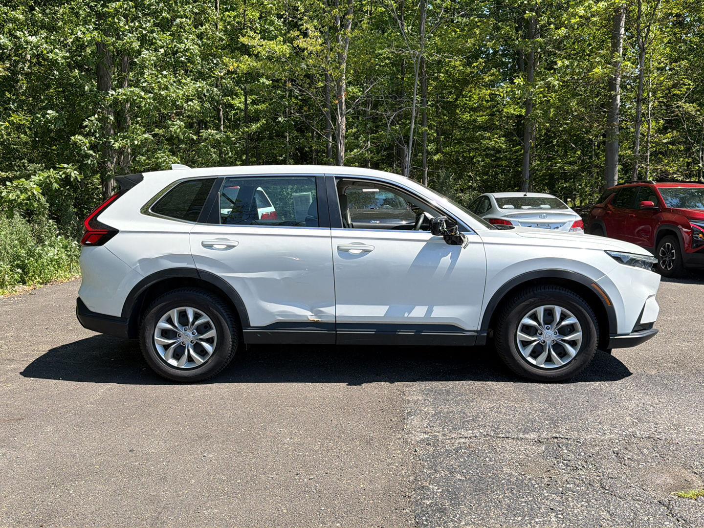 Used 2023 Platinum White Pearl Honda LX image 7