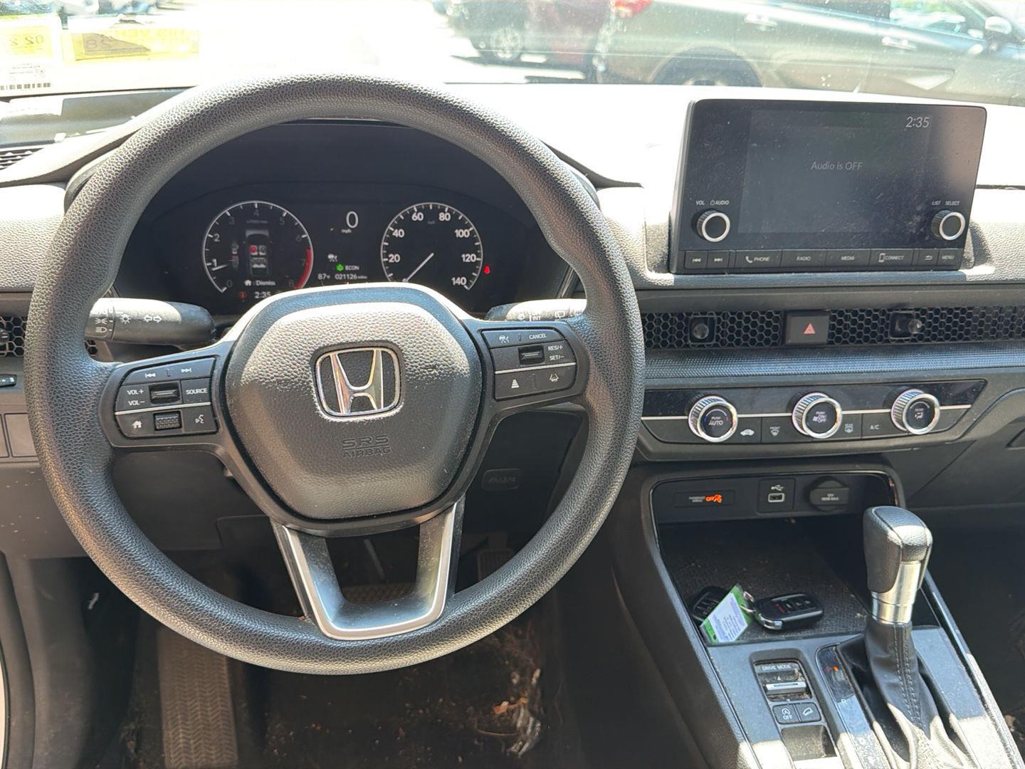 Used 2023 Platinum White Pearl Honda LX image 2