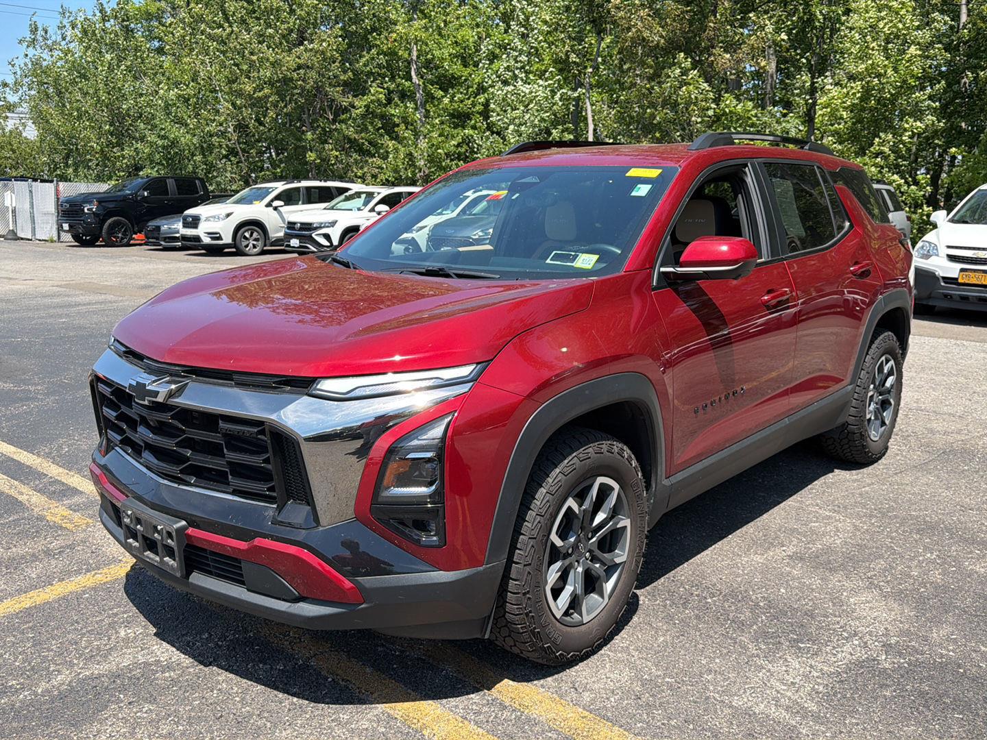 Used 2025 Radiant Red Tintcoat Chevrolet AWD ACTIV image 10
