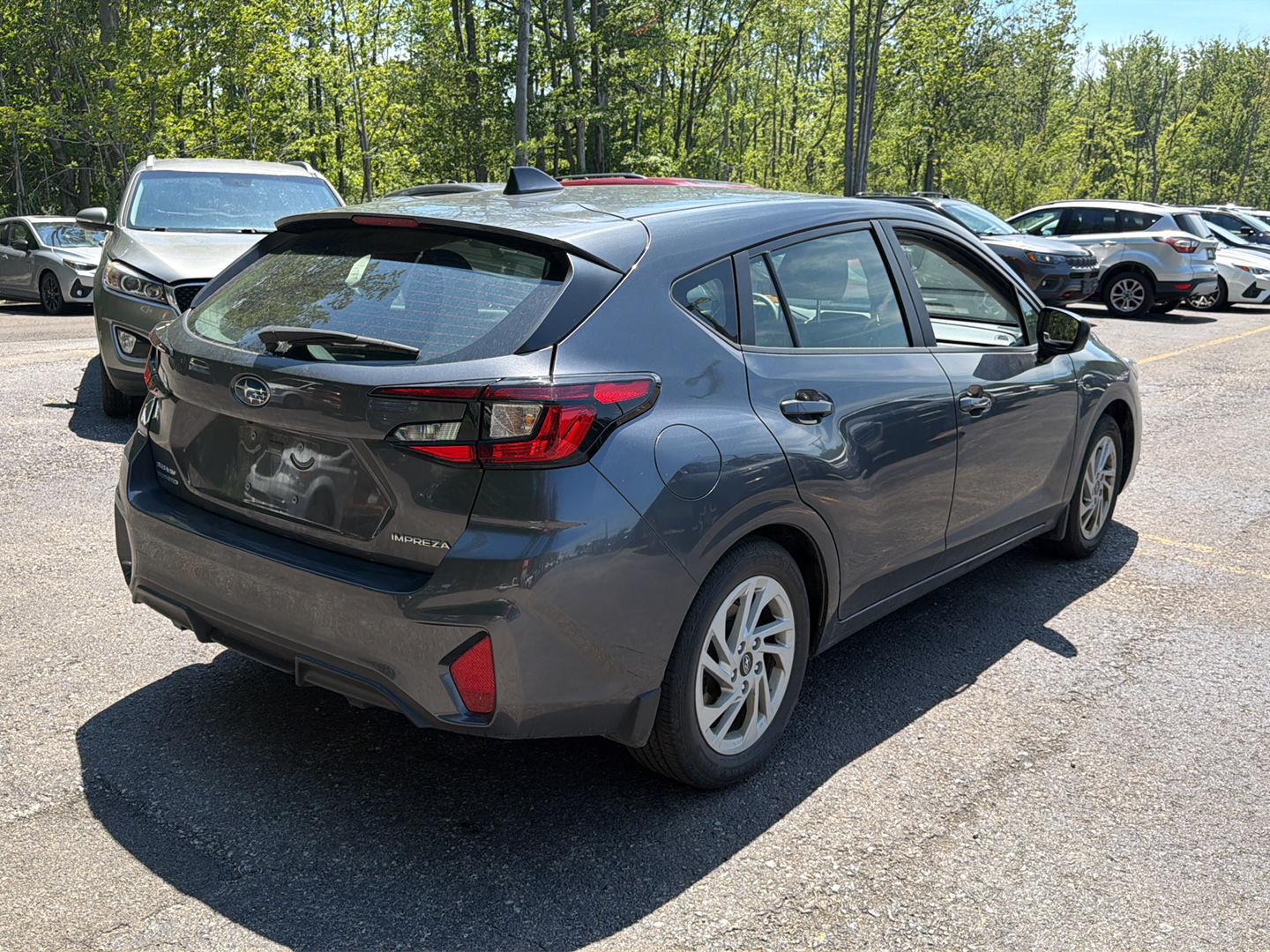Used 2024 Magnetite Gray Metallic Subaru Base image 8