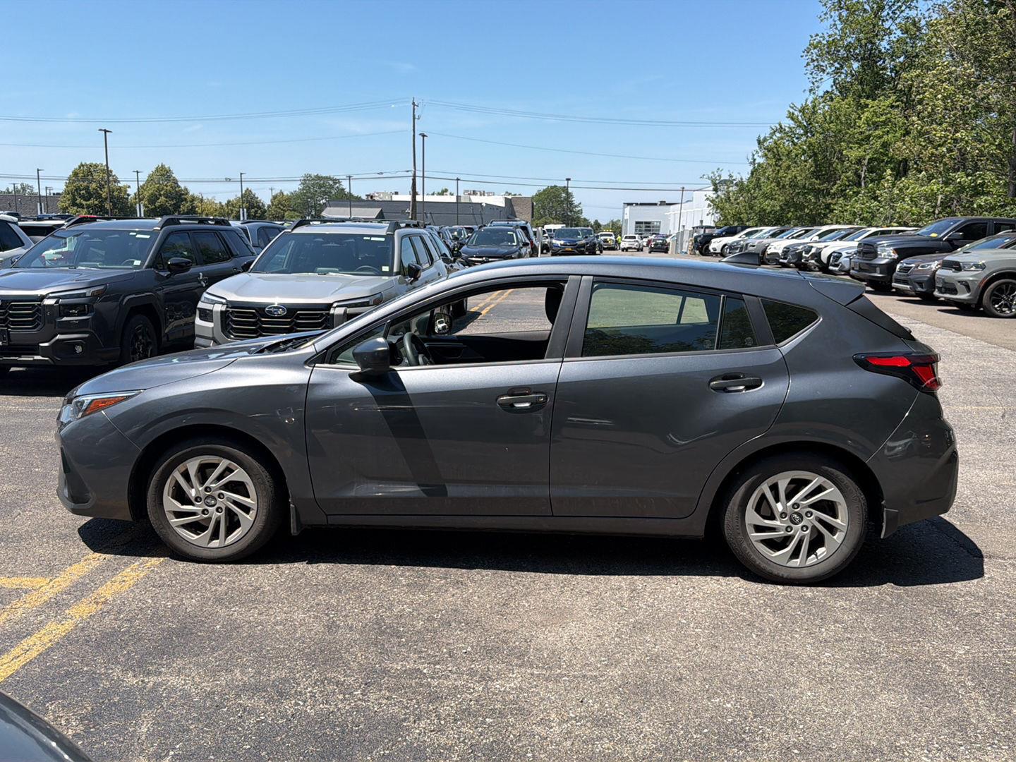 Used 2024 Magnetite Gray Metallic Subaru Base image 11