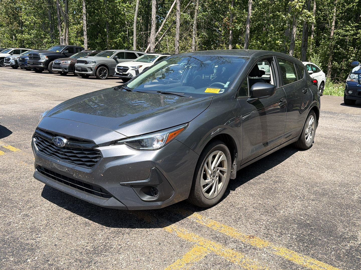 Used 2024 Magnetite Gray Metallic Subaru Base image 12