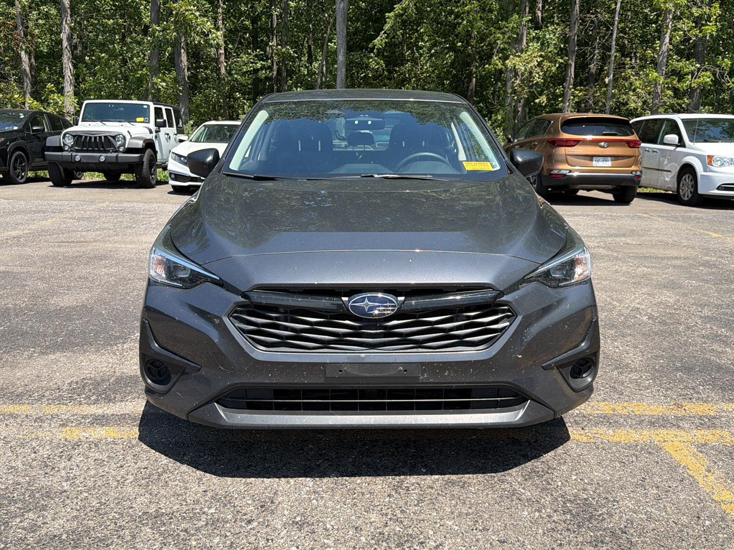 Used 2024 Magnetite Gray Metallic Subaru Base image 13