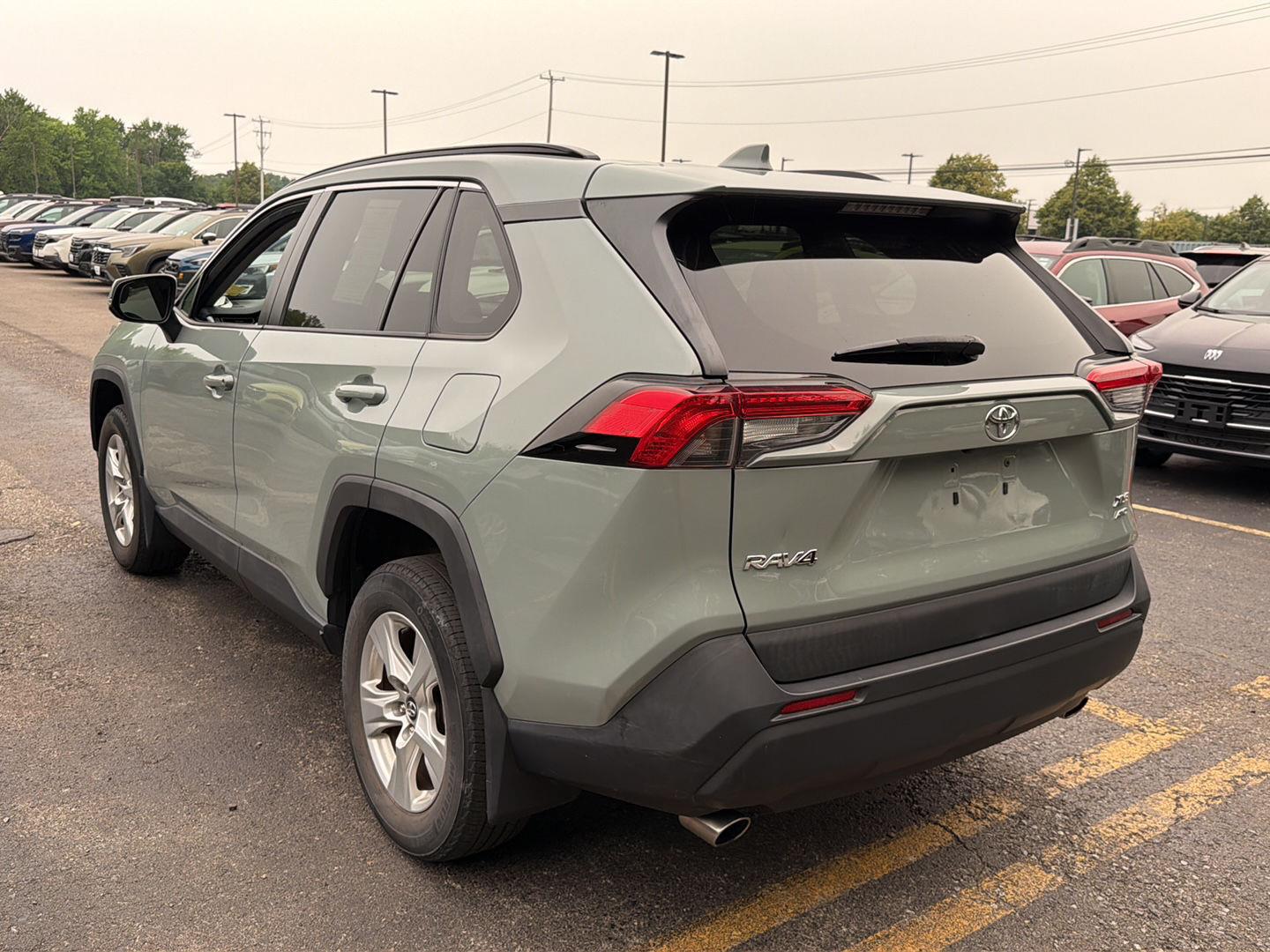Used 2020 Lunar Rock Toyota XLE image 10