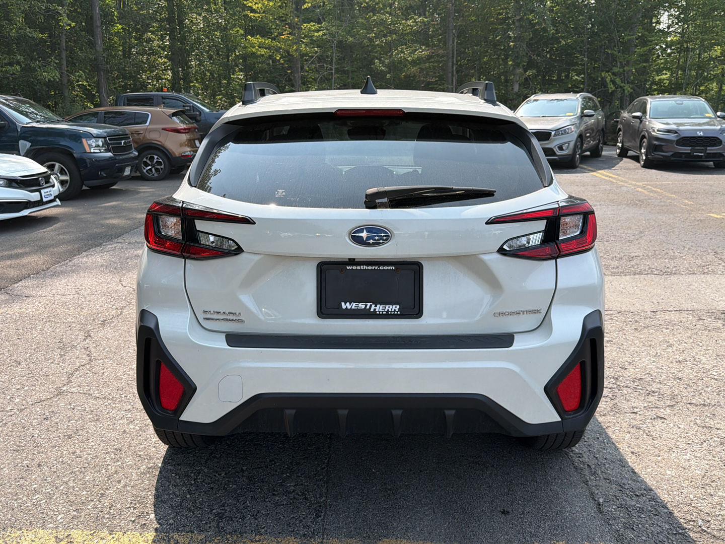 Used 2024 Crystal White Pearl Subaru Premium image 8