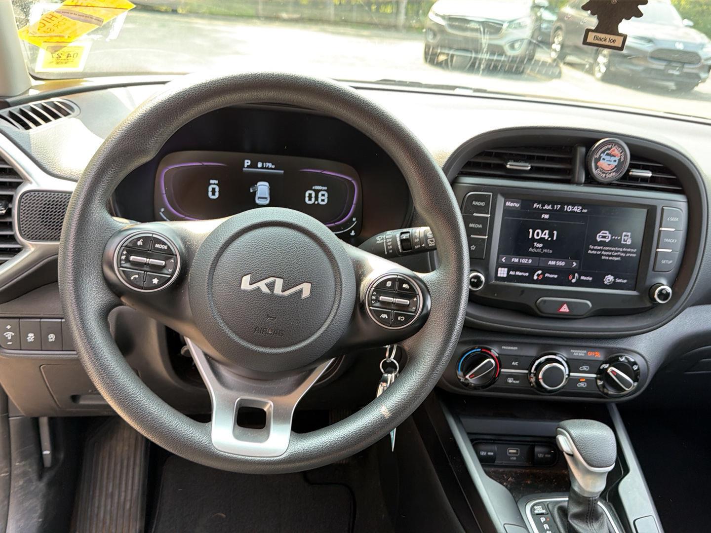 Used 2023 Fusion Black Kia LX image 2