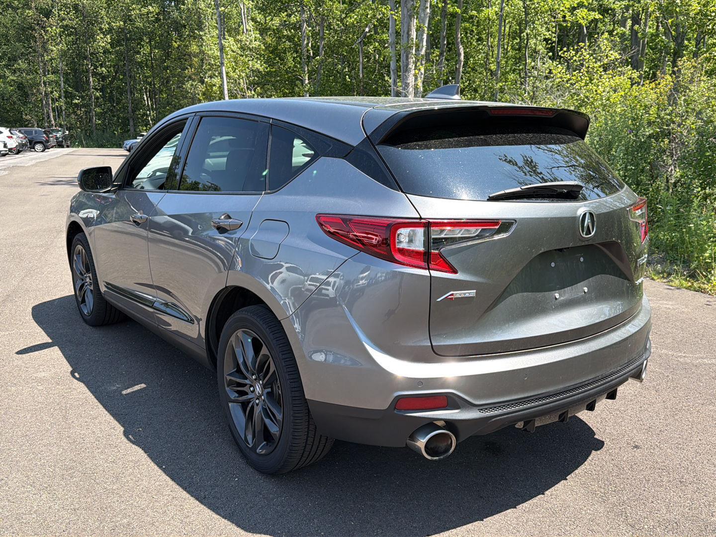 Used 2023 Liquid Carbon Metallic Acura SH-AWD w/A-SPEC image 10