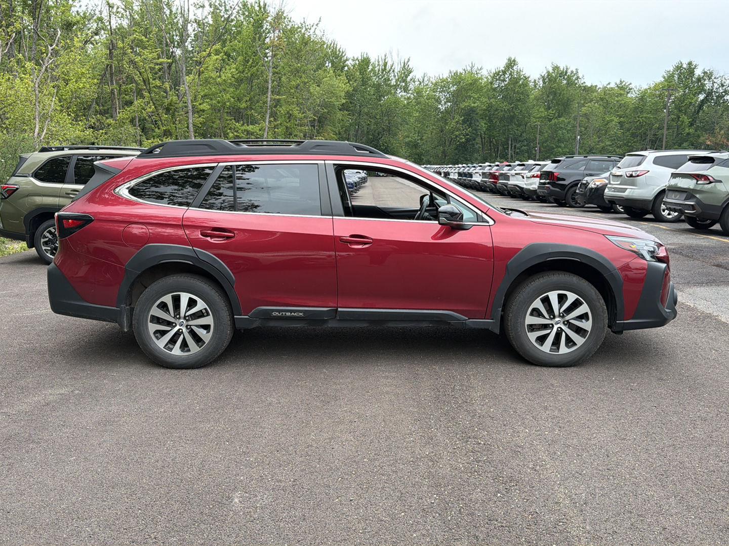 Certified Used 2024 Crimson Red Pearl Subaru Premium image 7